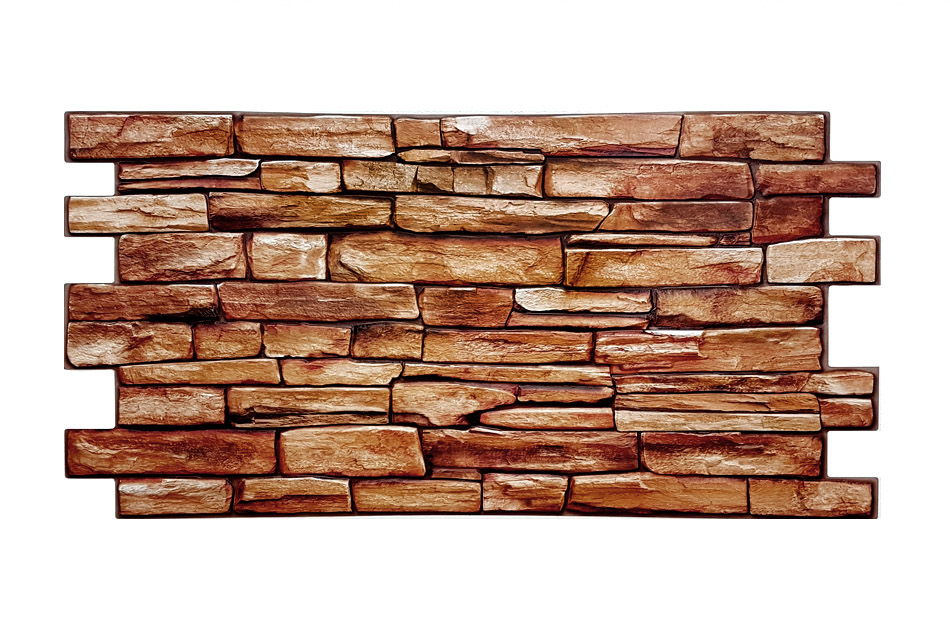 3D PVC obklad Karelian Stone Slate 