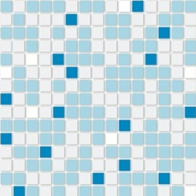 Mosaic Blue - vzorka