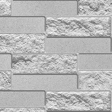 3D PVC obklad Facing Brick Gray