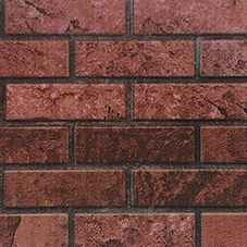 Fasádny obklad Tehla Classic Červená s tmavou špárou